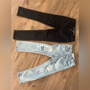 Size 8 boys bundle Levi Denizen and cat and Jack